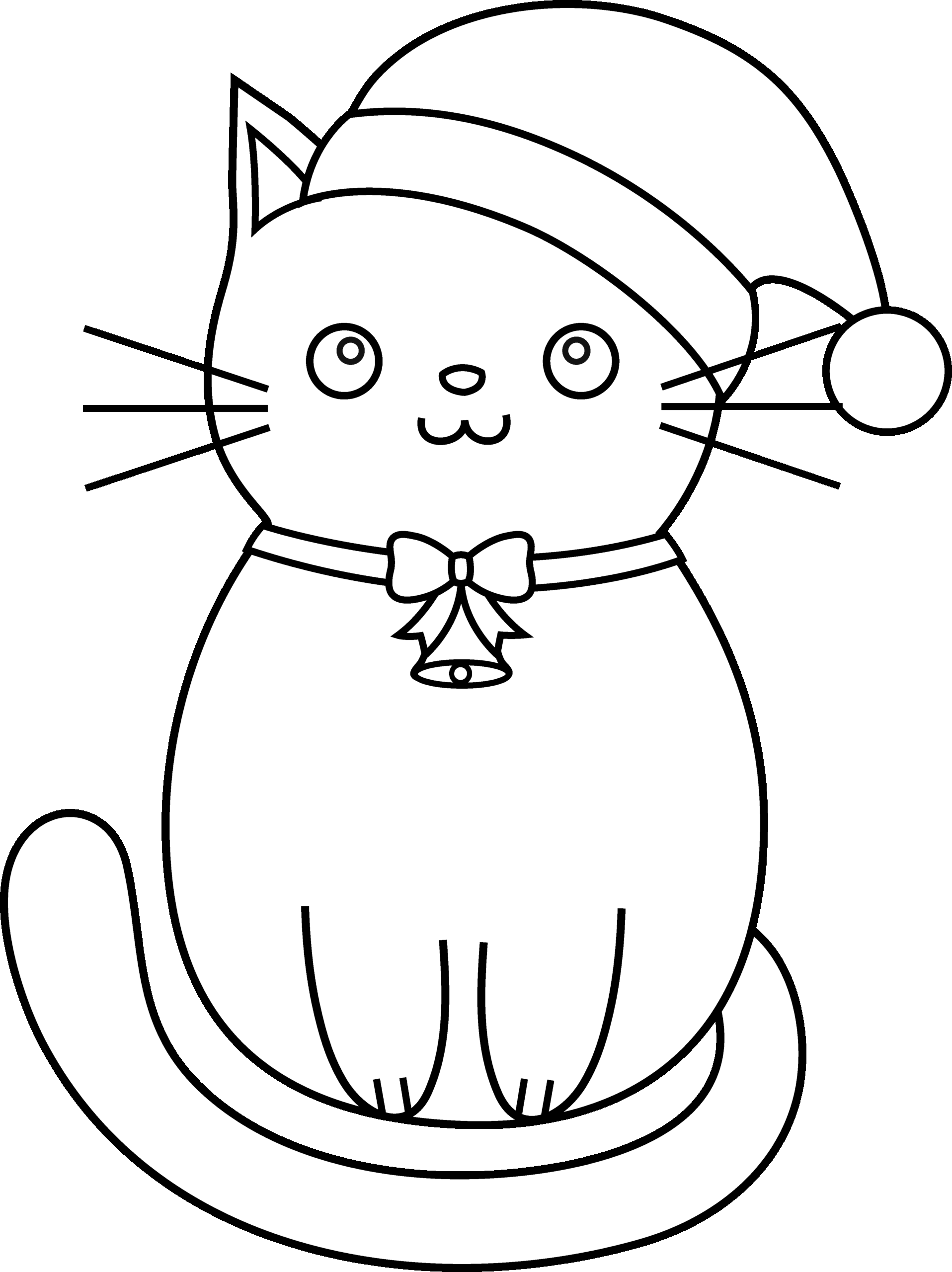 Kitten Coloring Pages Free