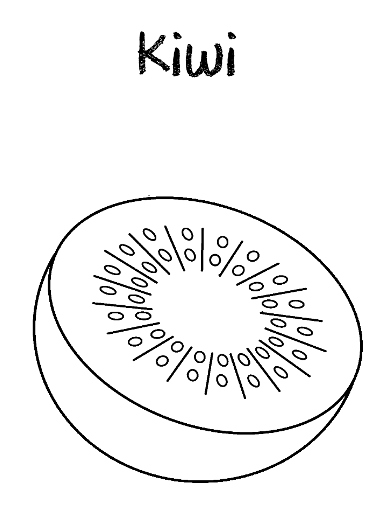 Kiwi Coloring Pages Best Coloring Pages For Kids