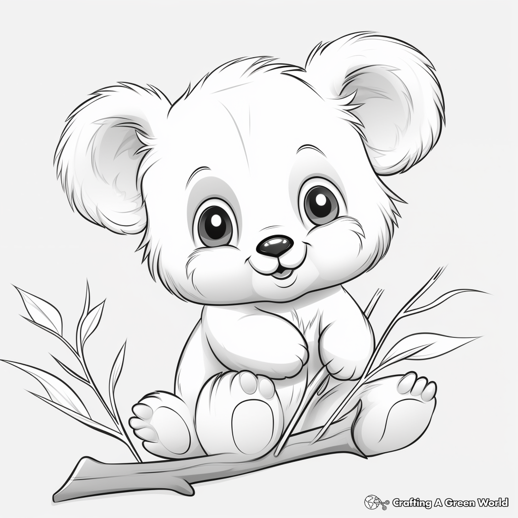 Koala Coloring Pages Free Printable