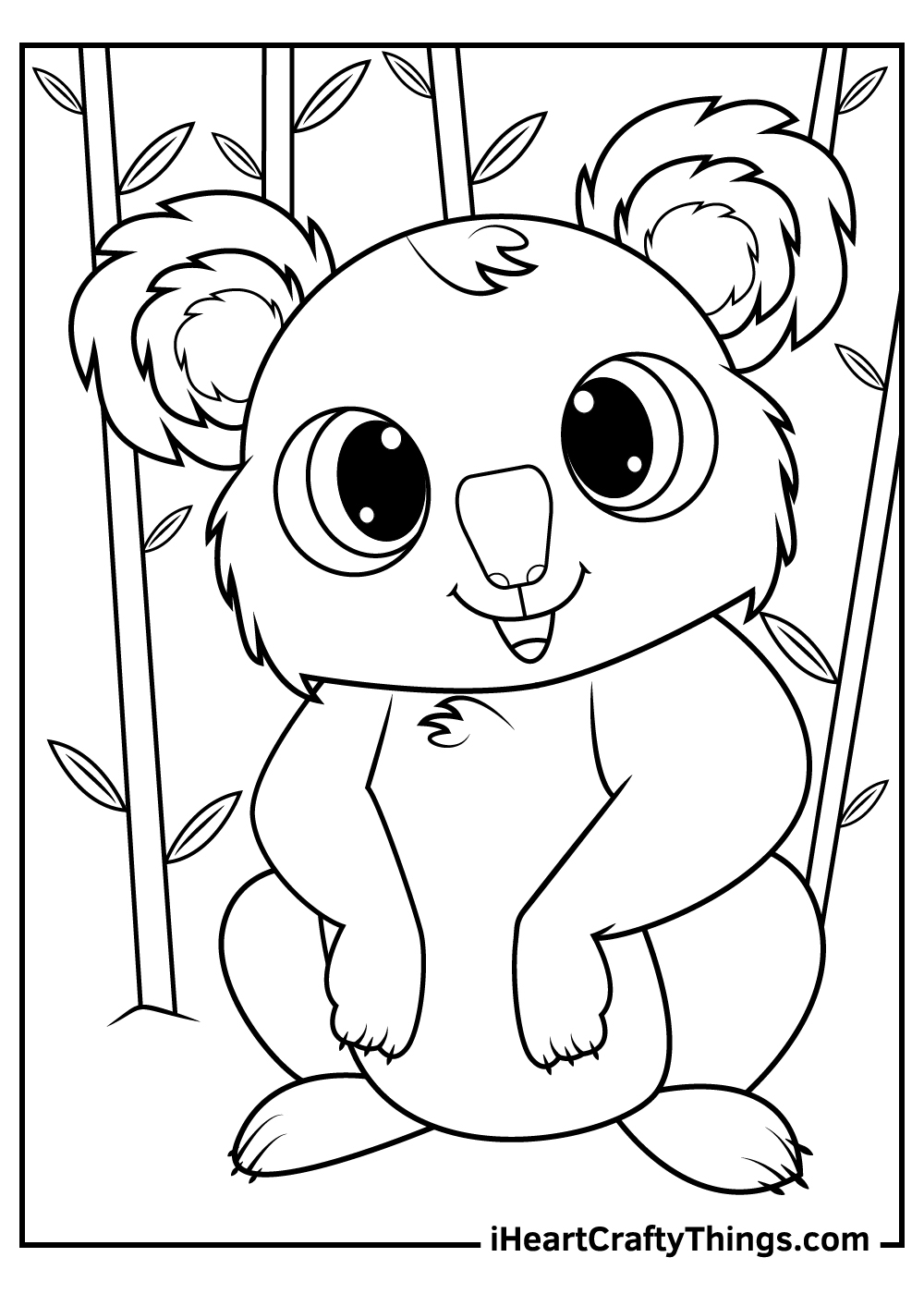Koalas Coloring Pages Updated 2021
