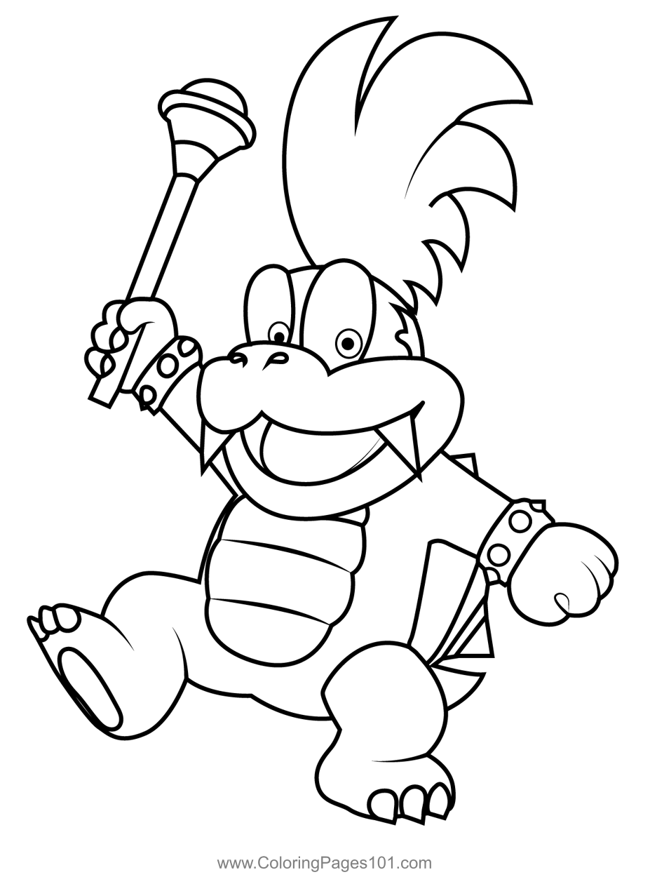 Koopa Coloring Pages