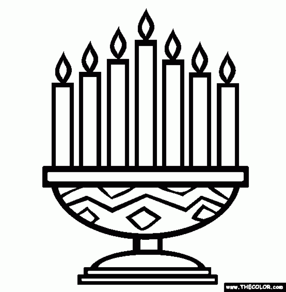 Kwanzaa Coloring Page