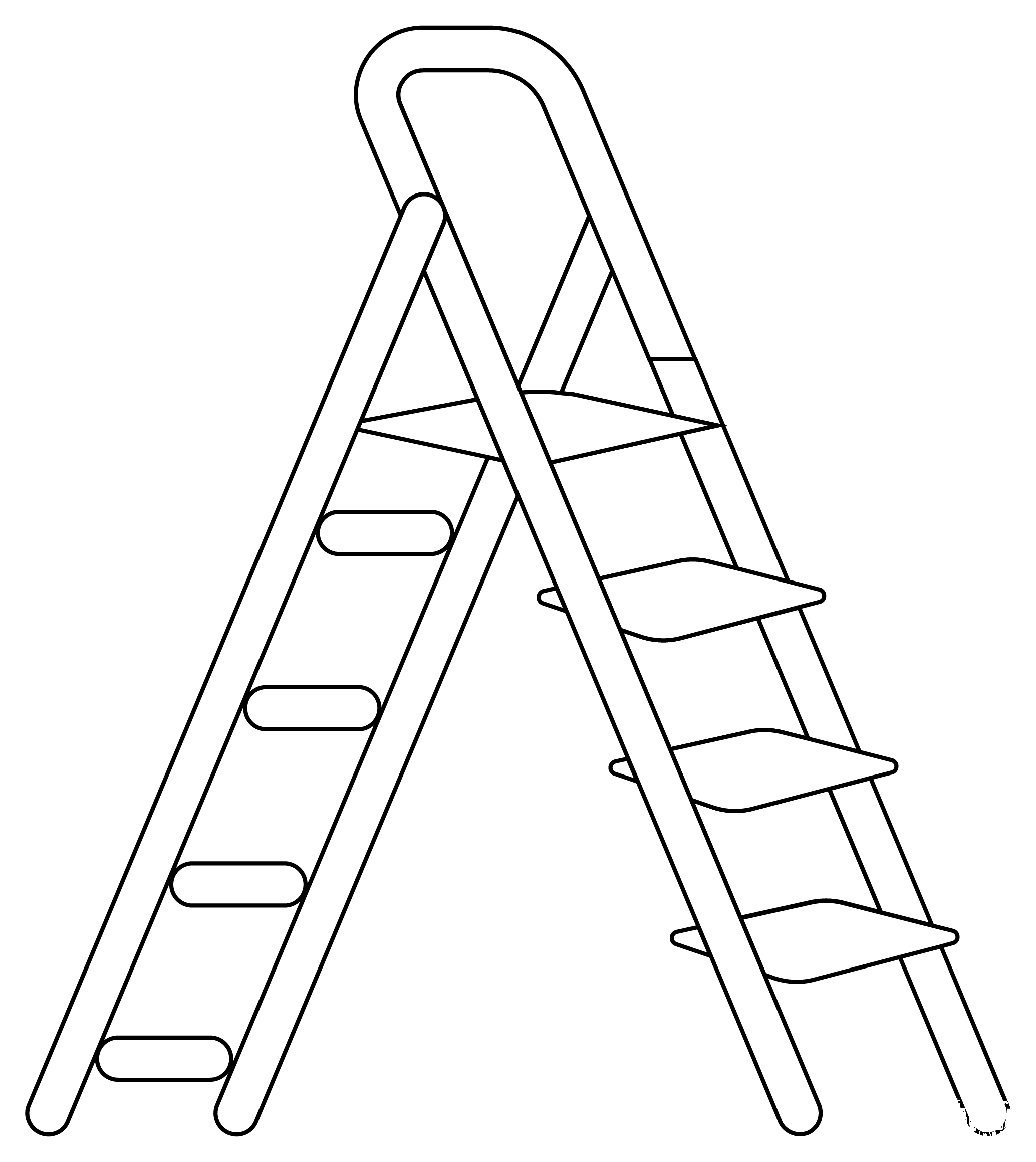 Ladder Coloring Page ColouringPages