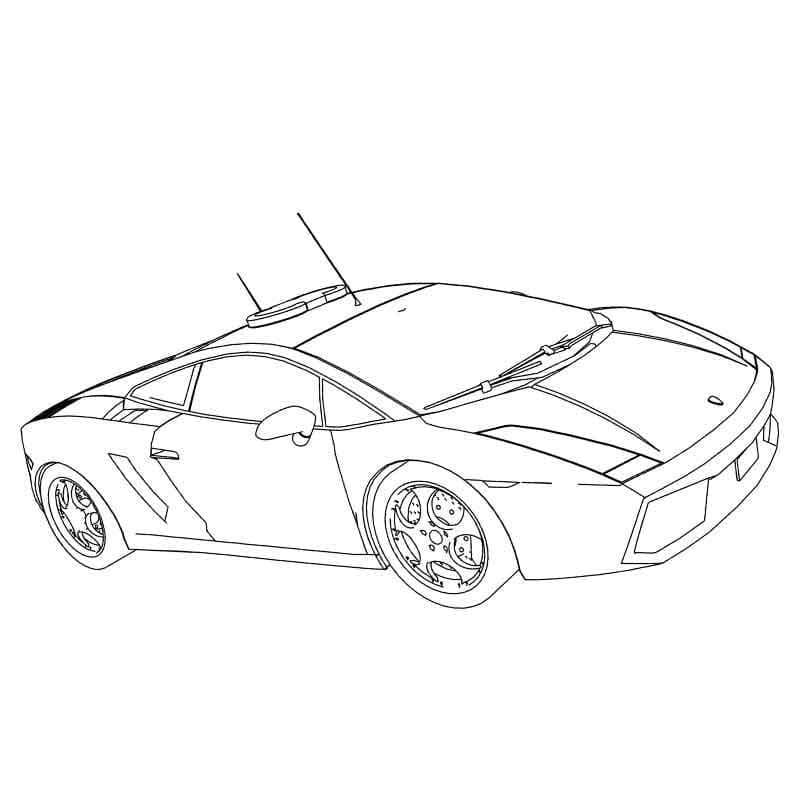 Lamborghini Coloring Pages ColoringLib