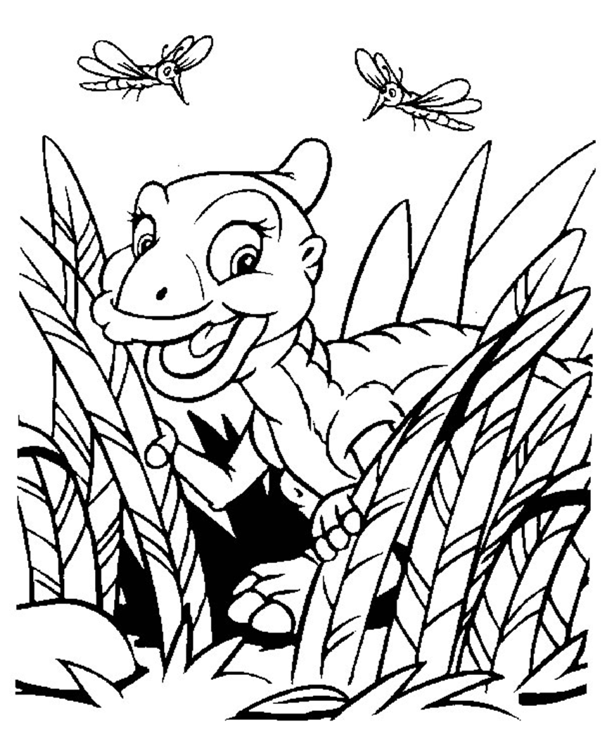 Land Before Time Coloring Page Dinosaur Coloring Pages Coloring Pages Cartoon Coloring Pages