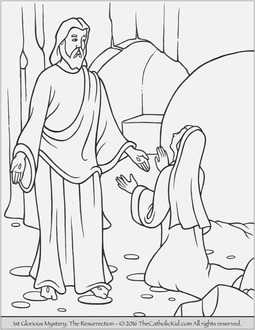 Lds Easter Coloring Pages