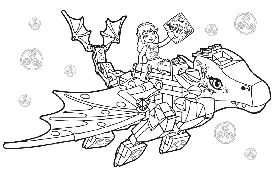 Lego Elves Coloring Pages Free Educative Printable