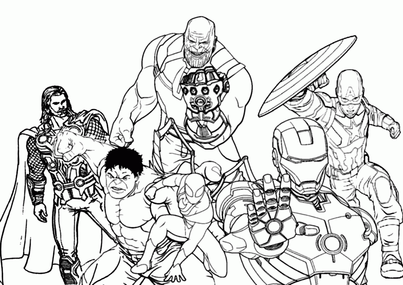 Lego Infinity War Coloring Pages Coloring Pages