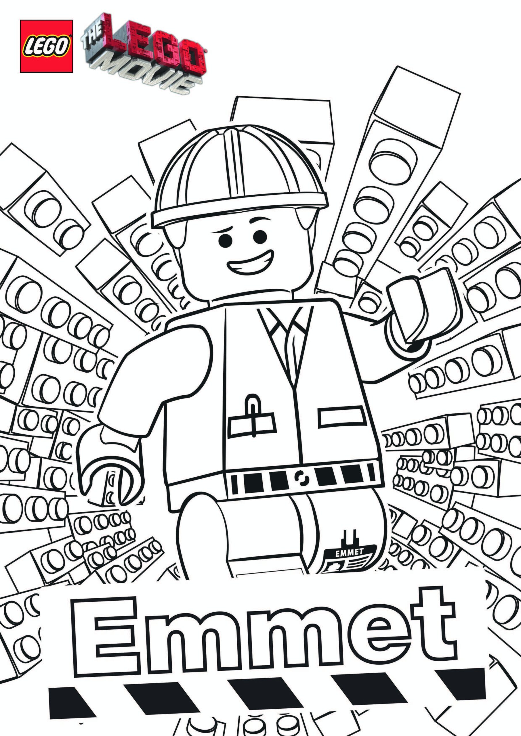 Coloring Pages Of Legos