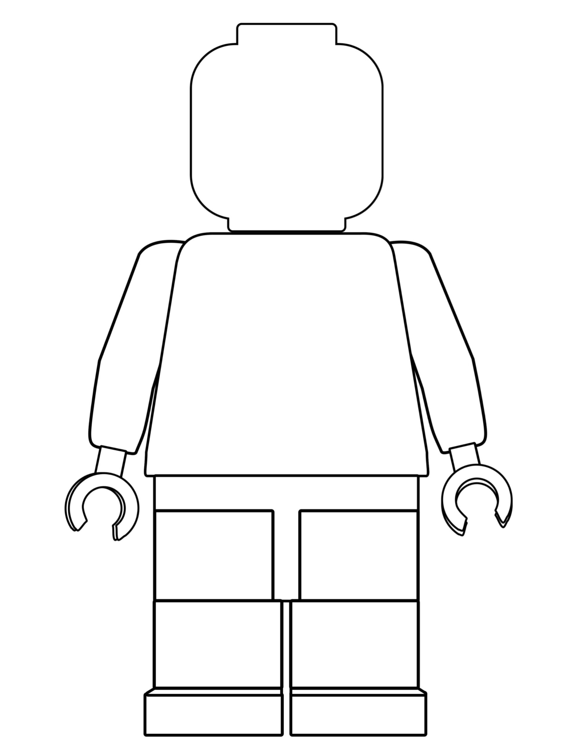 Lego Printable Coloring Pages