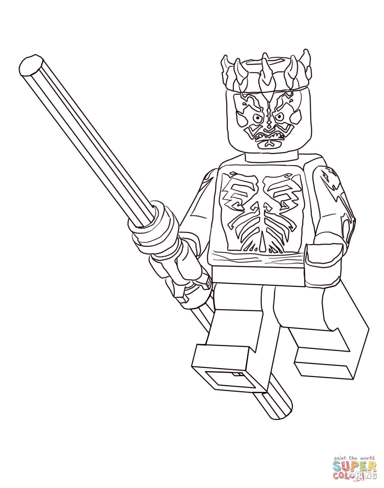 Lego Star Wars Coloring Pages To Download And Print For Free