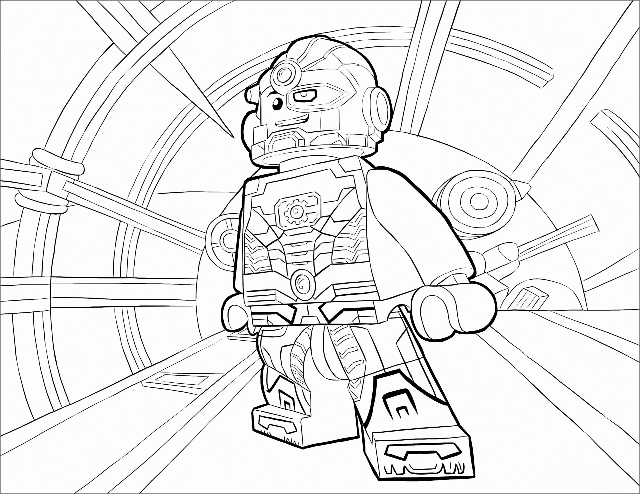 Lego Superhero Coloring Pages Best Coloring Pages For Kids