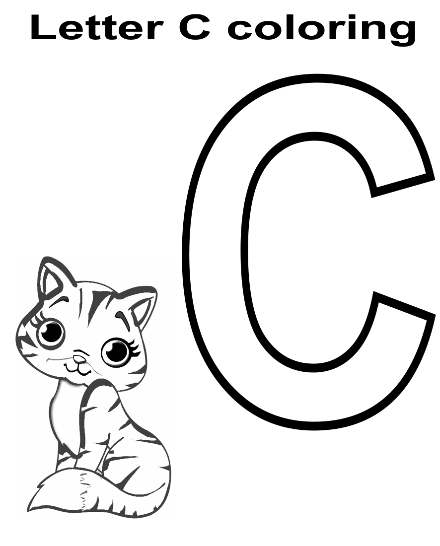 Letter C Worksheets Coloring Color Learn And Have Fun Atividades Escolares