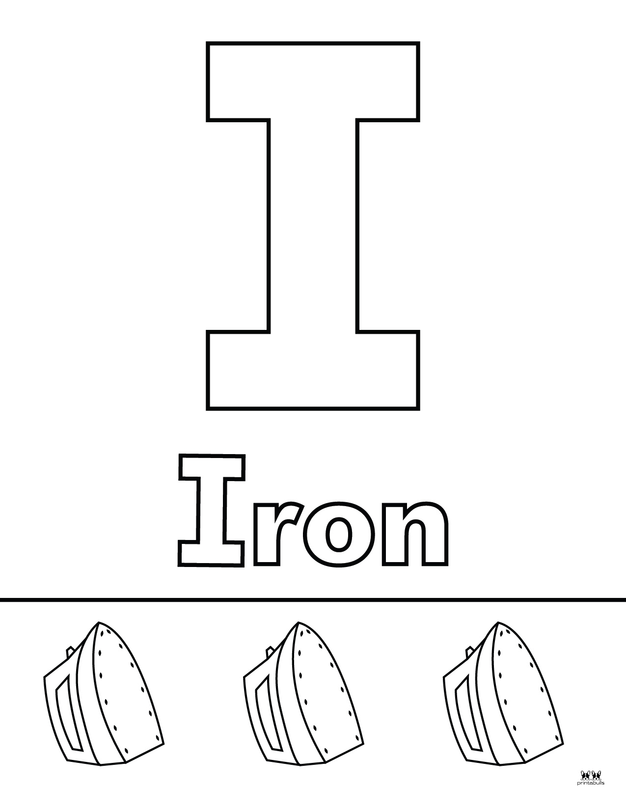 Letter I Coloring Pages 15 FREE Pages Printabulls