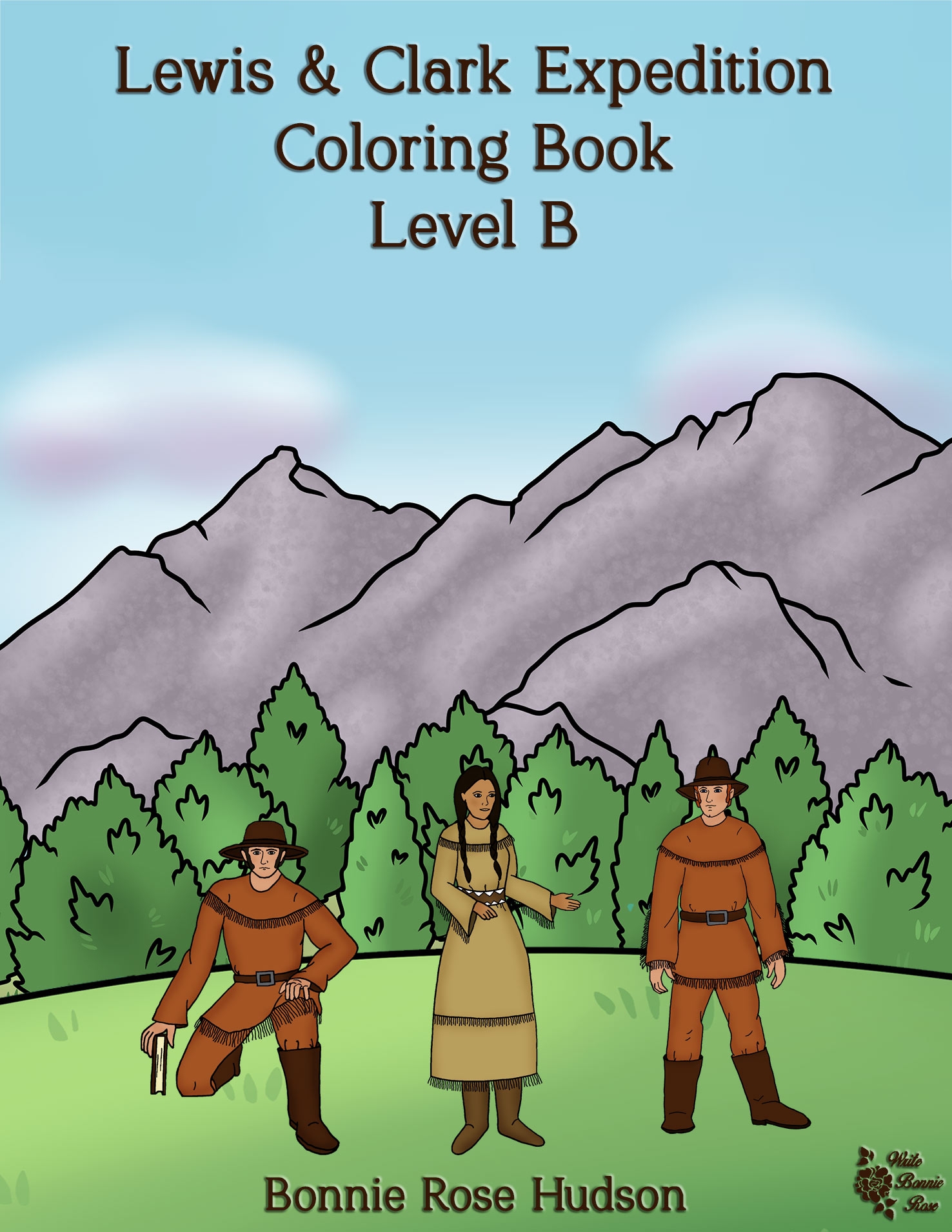 Lewis Clark Expedition Coloring Book Level B Made By Teachers