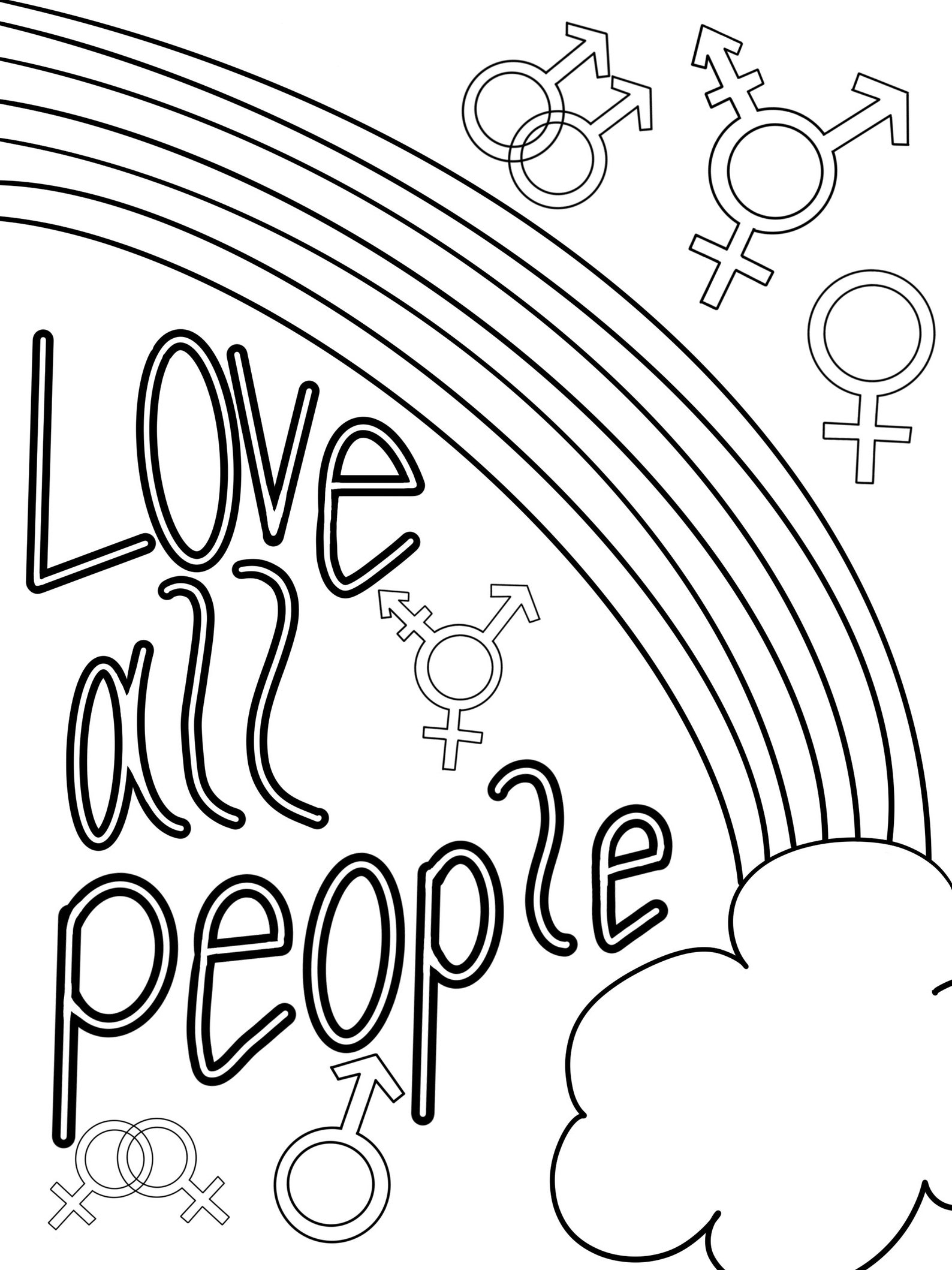 Lgbt Coloring Pages
