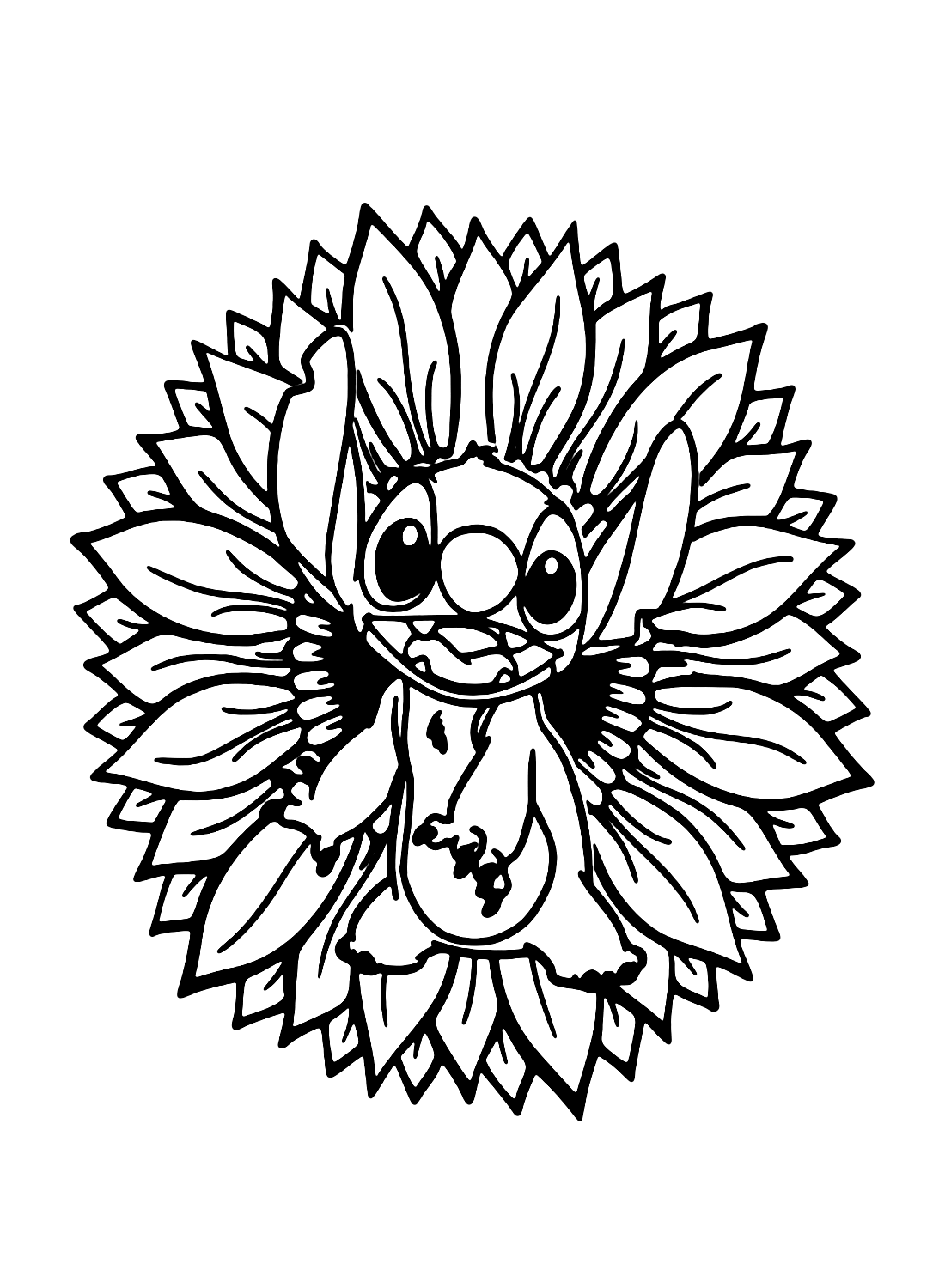Lilo And Stitch Ohana Coloring Pages
