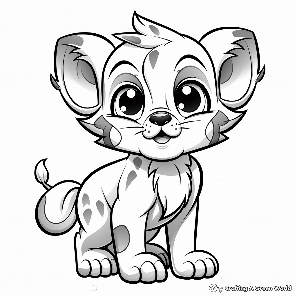 Lion Cub Coloring Pages Free Printable