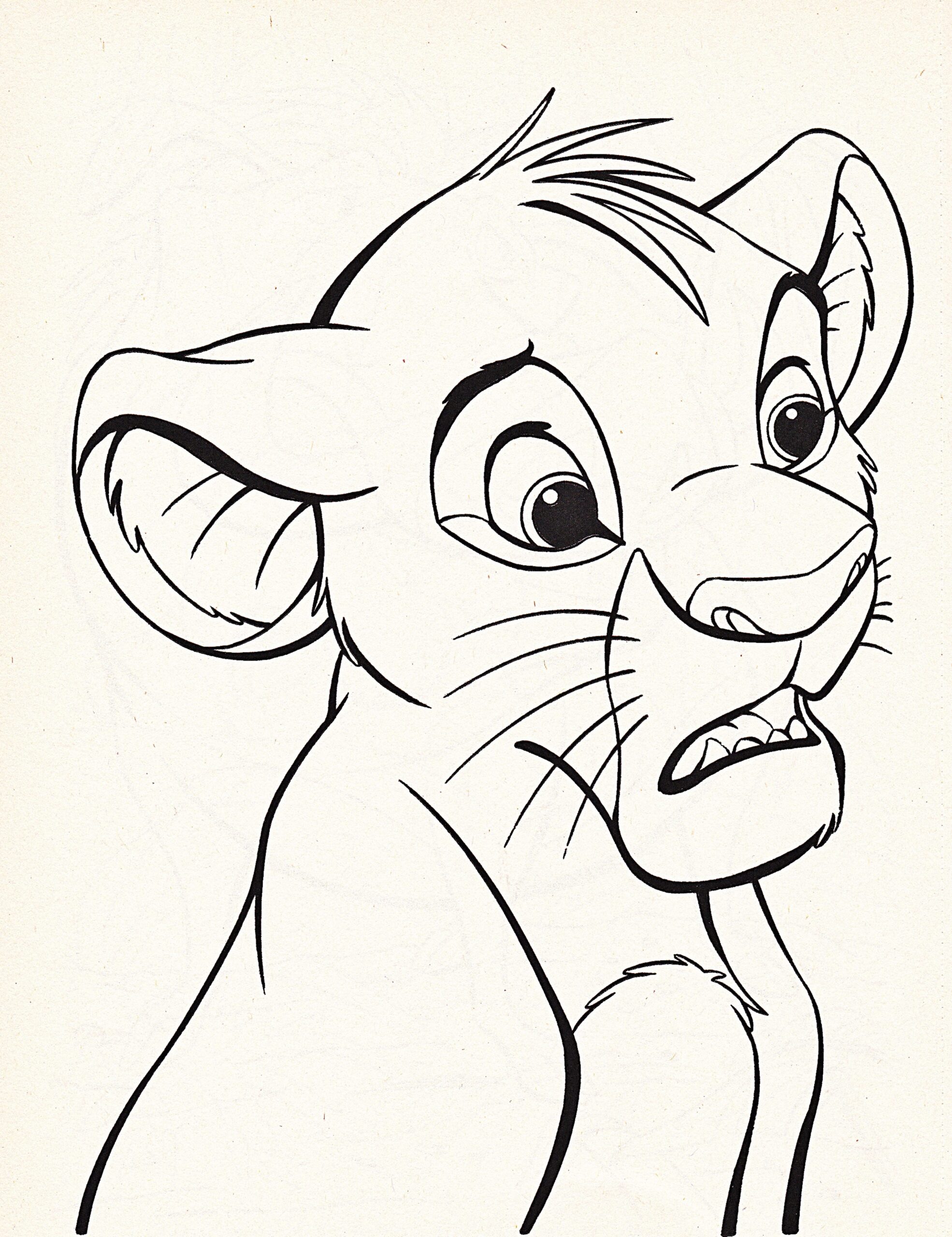 Disney Coloring Pages Lion King