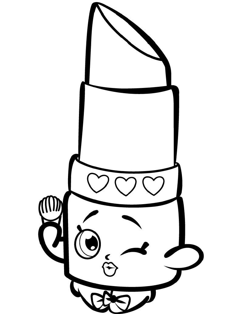 Lippy Lips Coloring Page Lips Educative Printable