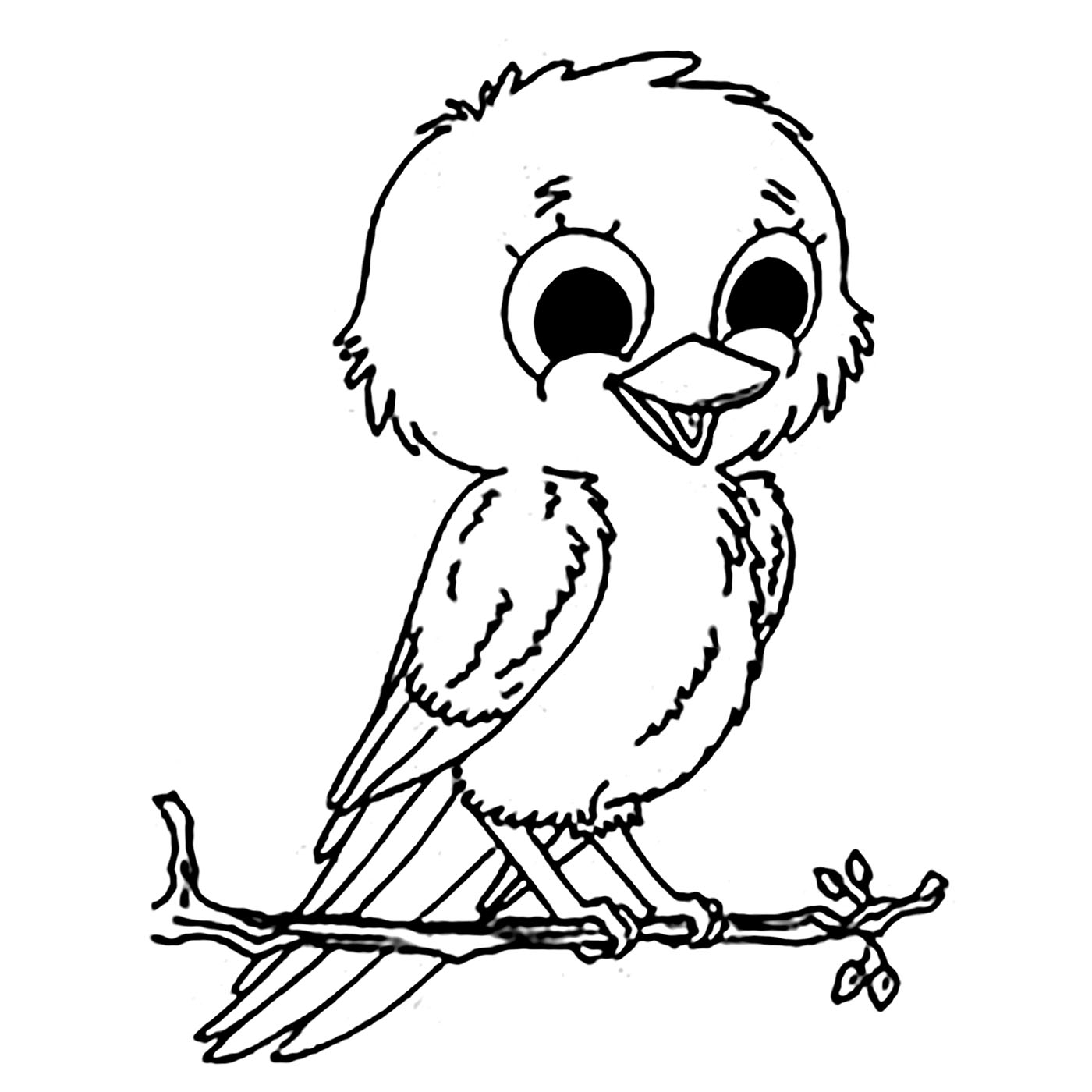 Bird Coloring Pages Preschool