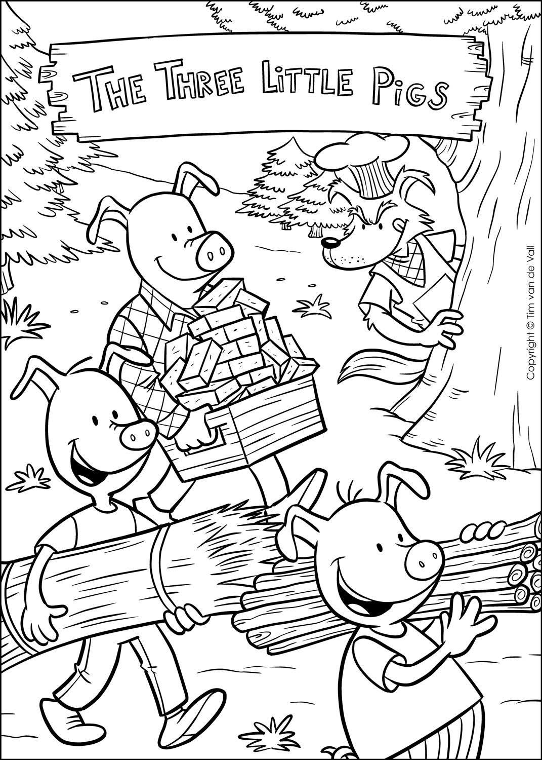 Little Pigs Three Little Pigs Story Three Little Pigs Houses