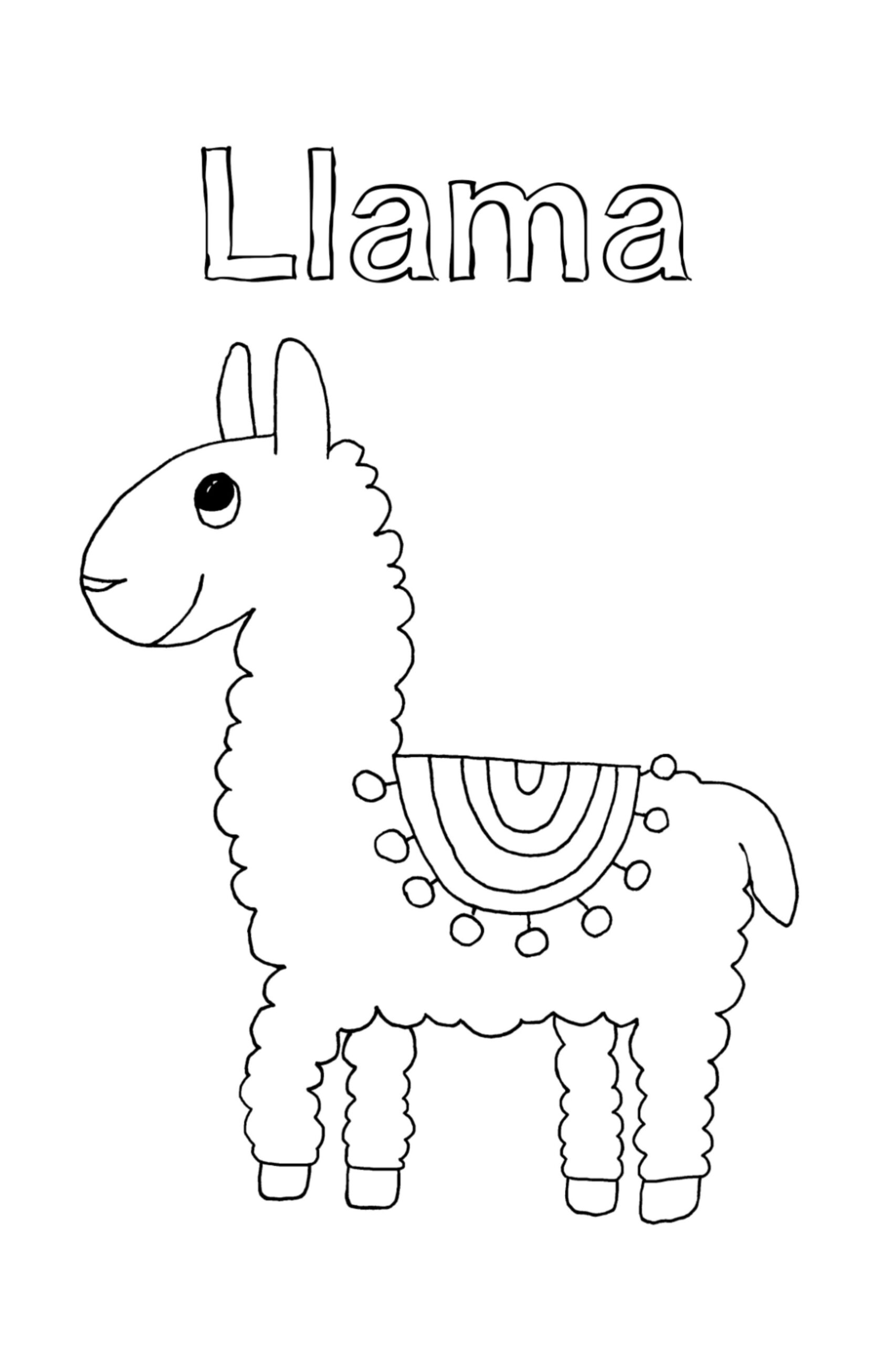 Llama Llama Coloring Pages