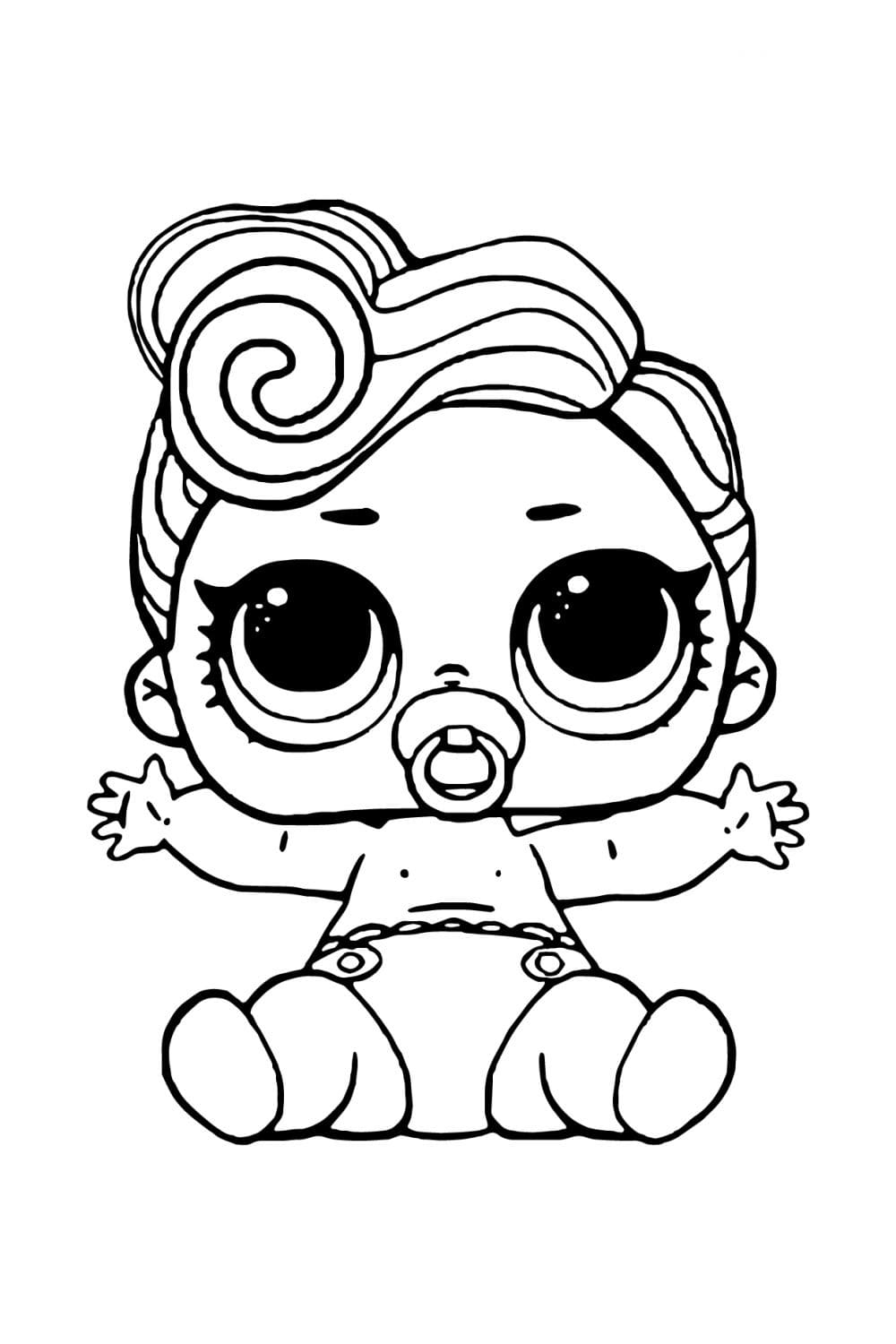 LOL Baby Coloring Pages Free Printable Coloring Pages For Kids