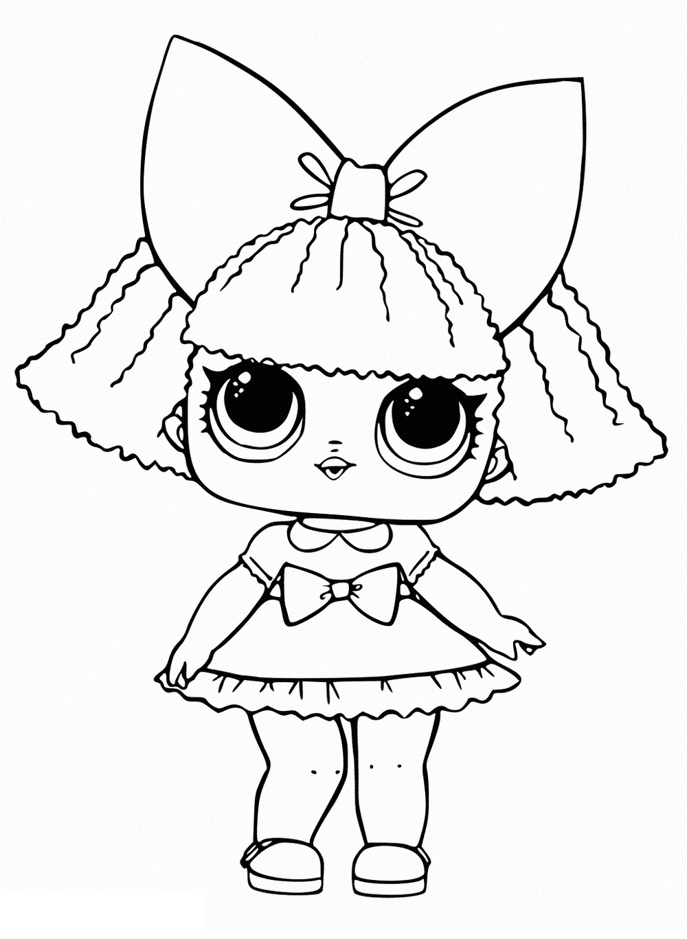LOL Surprise Dolls Coloring Pages Print Them For Free All The Series
