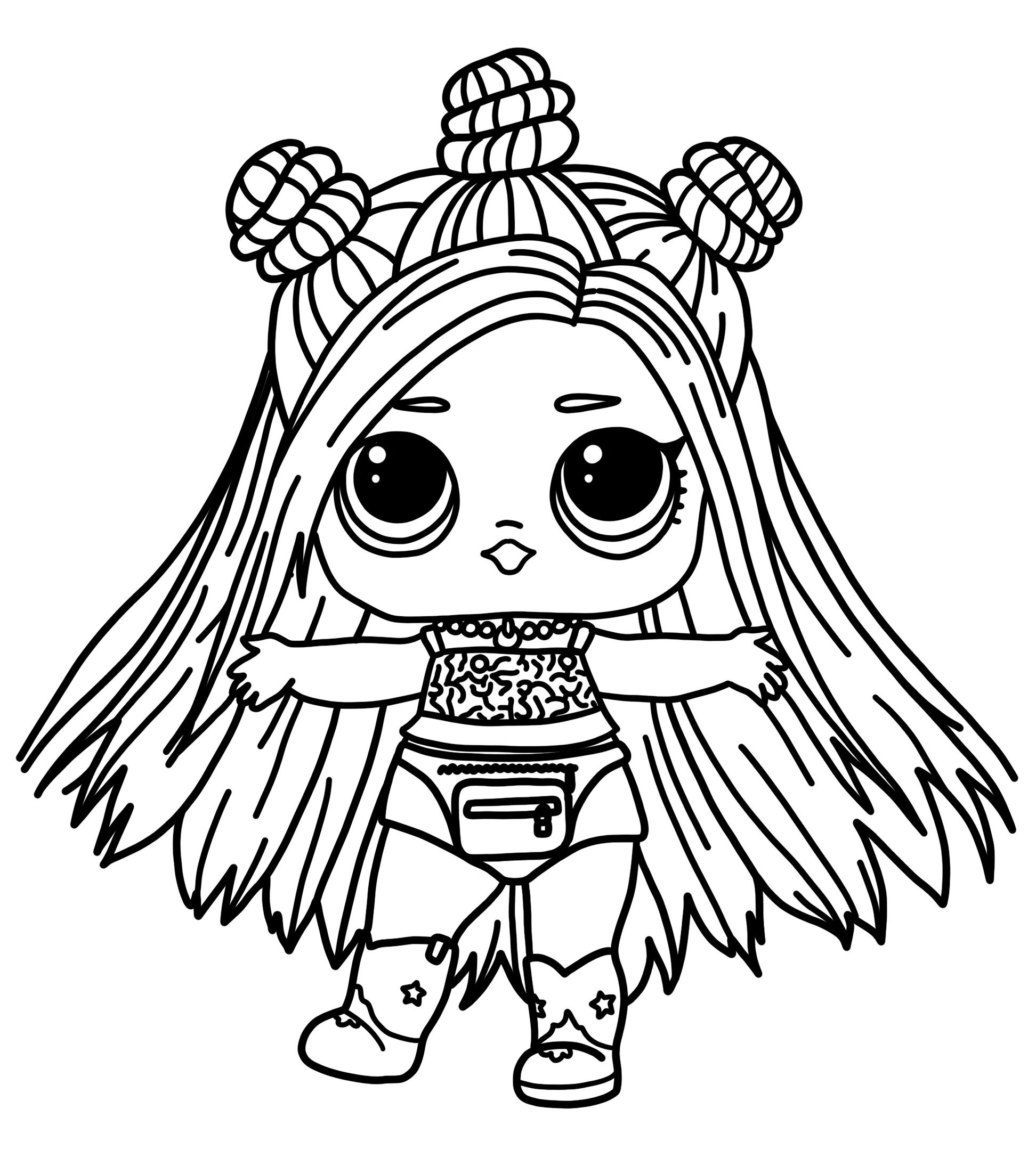 LOL Surprise Hair Goal Wave 2 E D M B B Doll New 2019