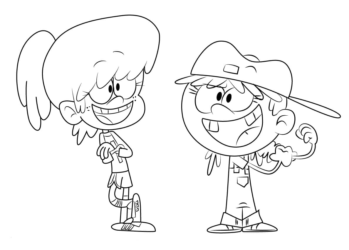 Loud House Coloring Pages