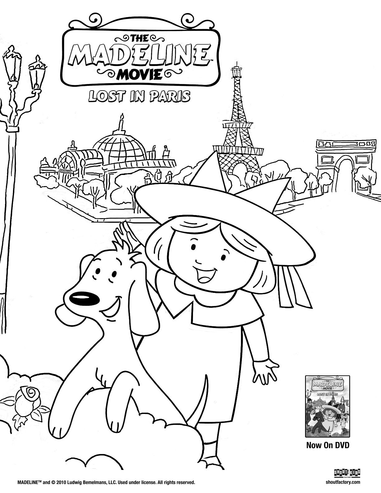 Madeline Printable Coloring Pages MaliyahteShepherd