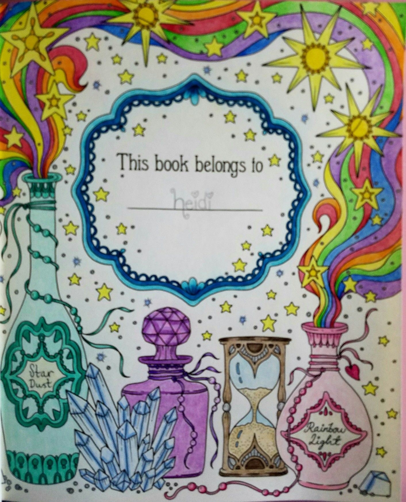 Magical Dawn By Hanna Karlzon Rainbow Light Coloring Pages Magical