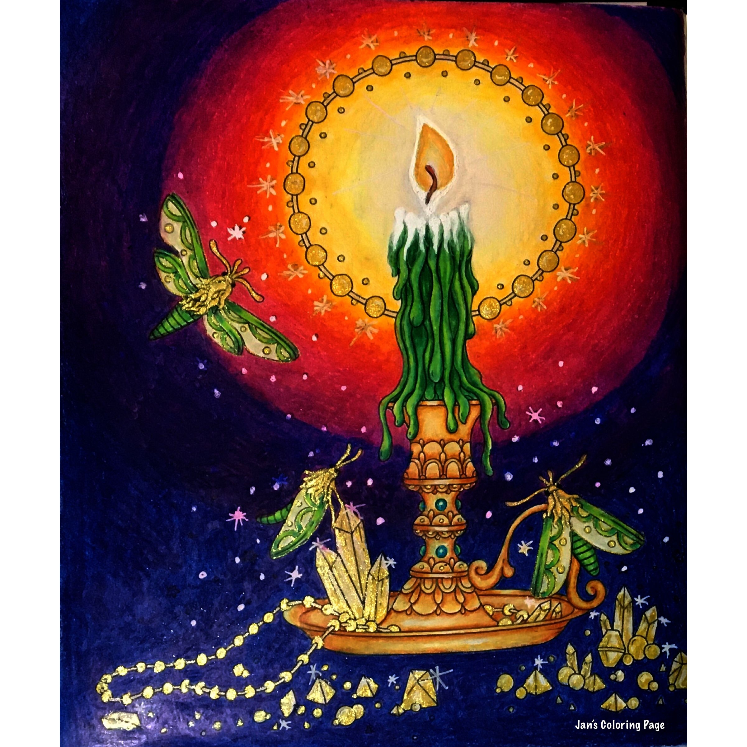Magical Dawn Coloring Pages