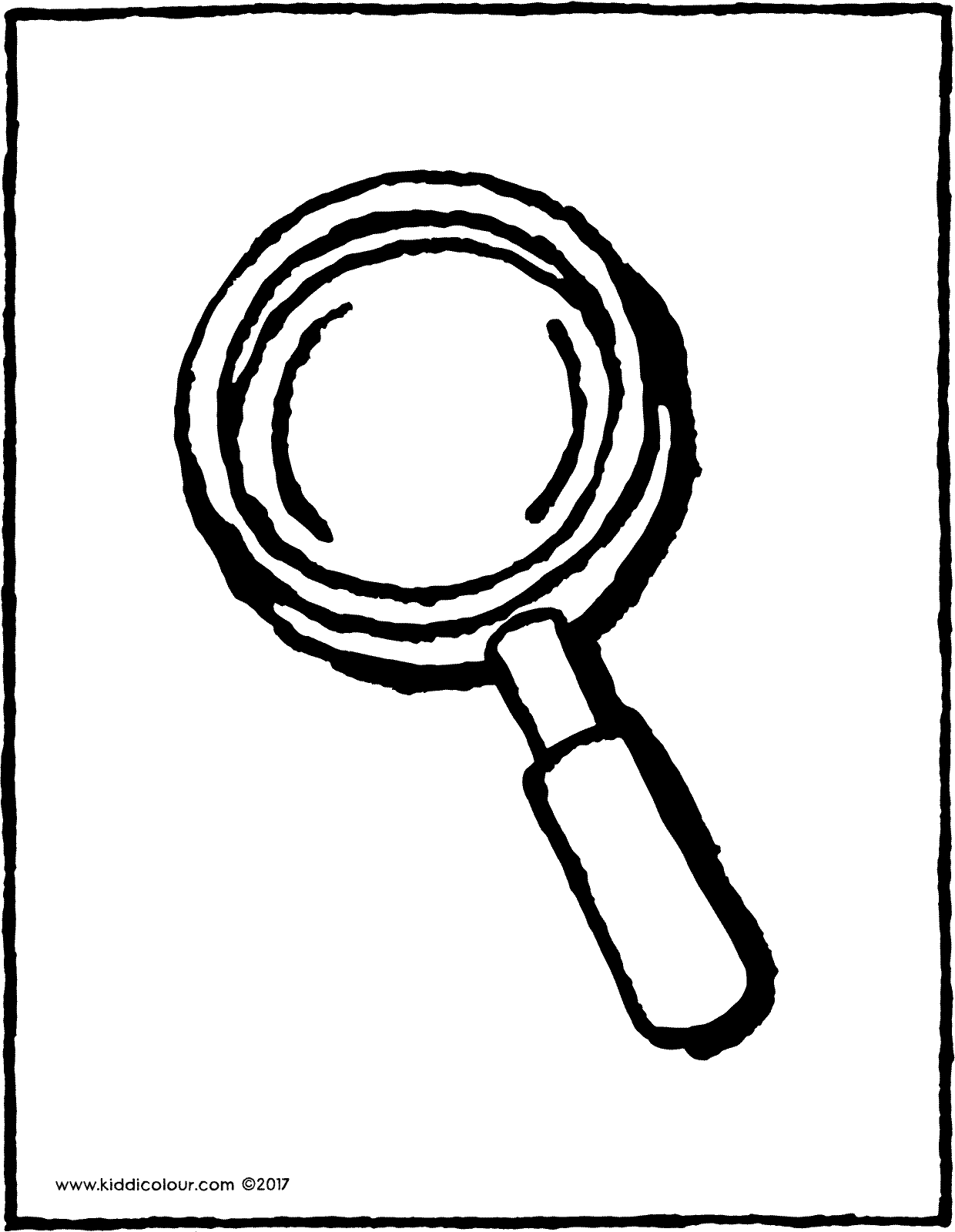 Magnifying Glass Coloring Page At GetColorings Free Printable Colorings Pages To Print And