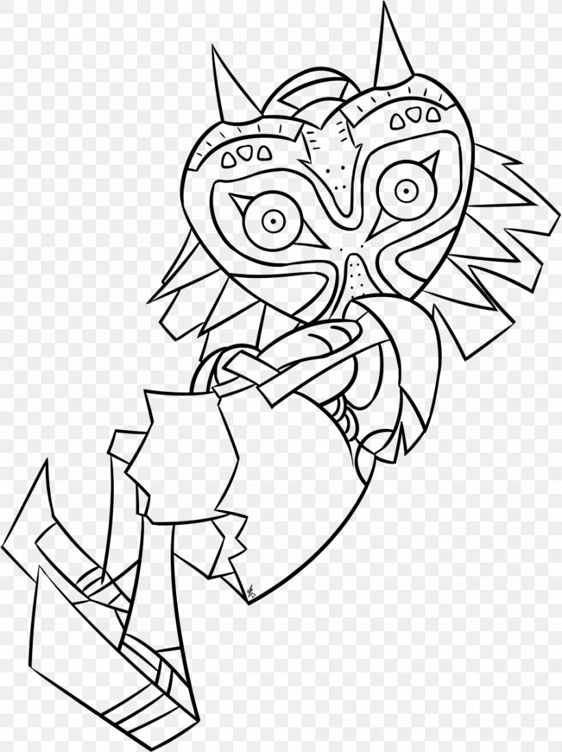 Majora's Mask Coloring Pages