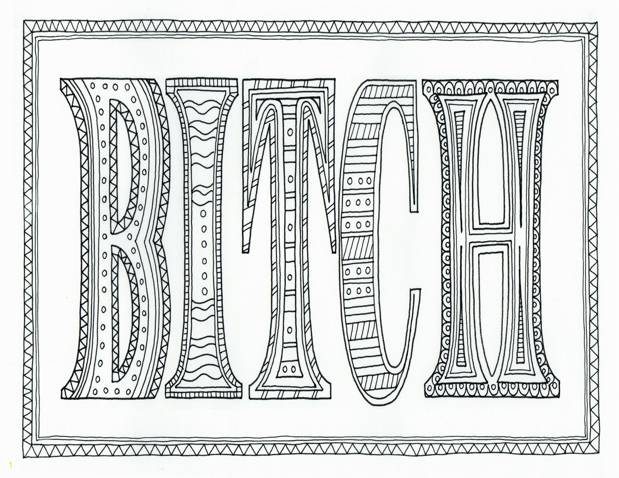 Make Your Own Coloring Pages With Words Printable