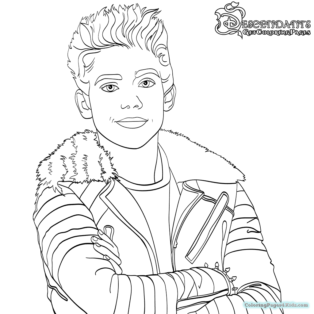 Mal And Evie Coloring Pages At GetColorings Free Printable Colorings Pages To Print And Color