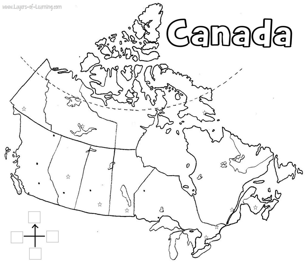 Canada Coloring Pages