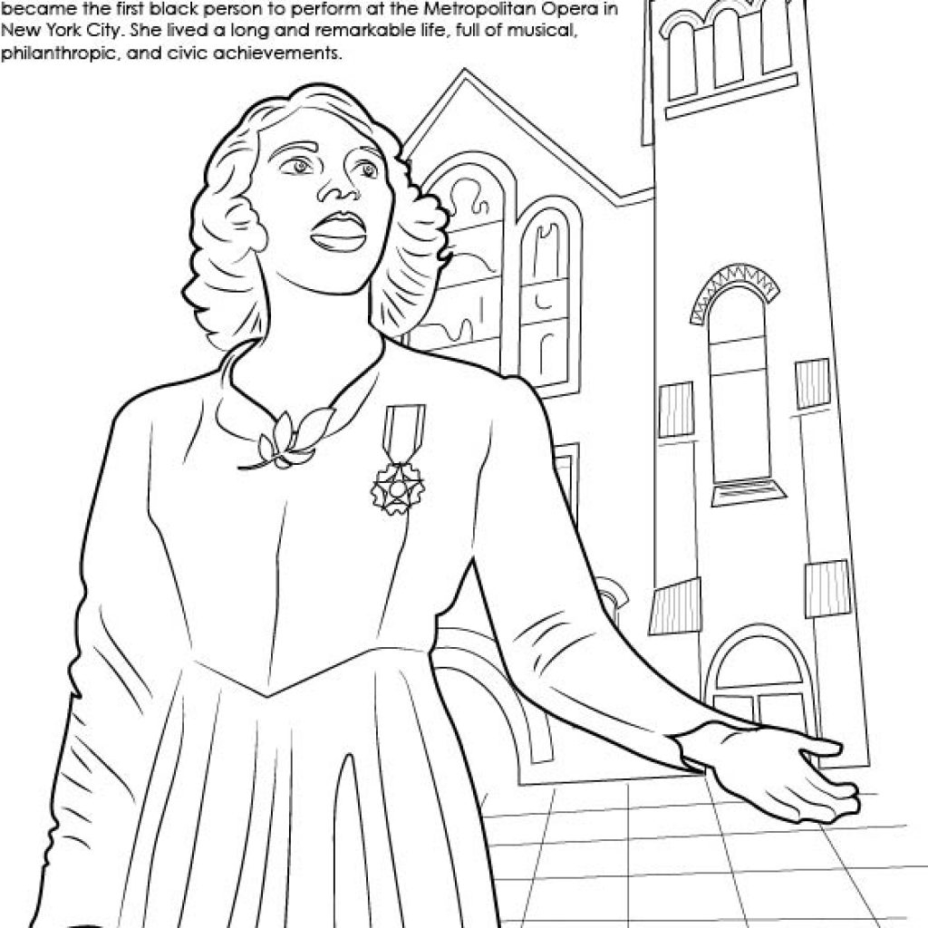 Marian Anderson Famous African American Art Sphere Inc