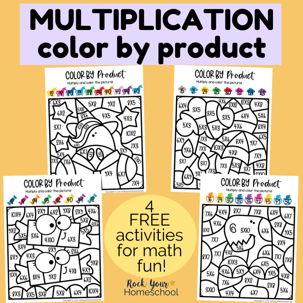 Math Facts Coloring Pages
