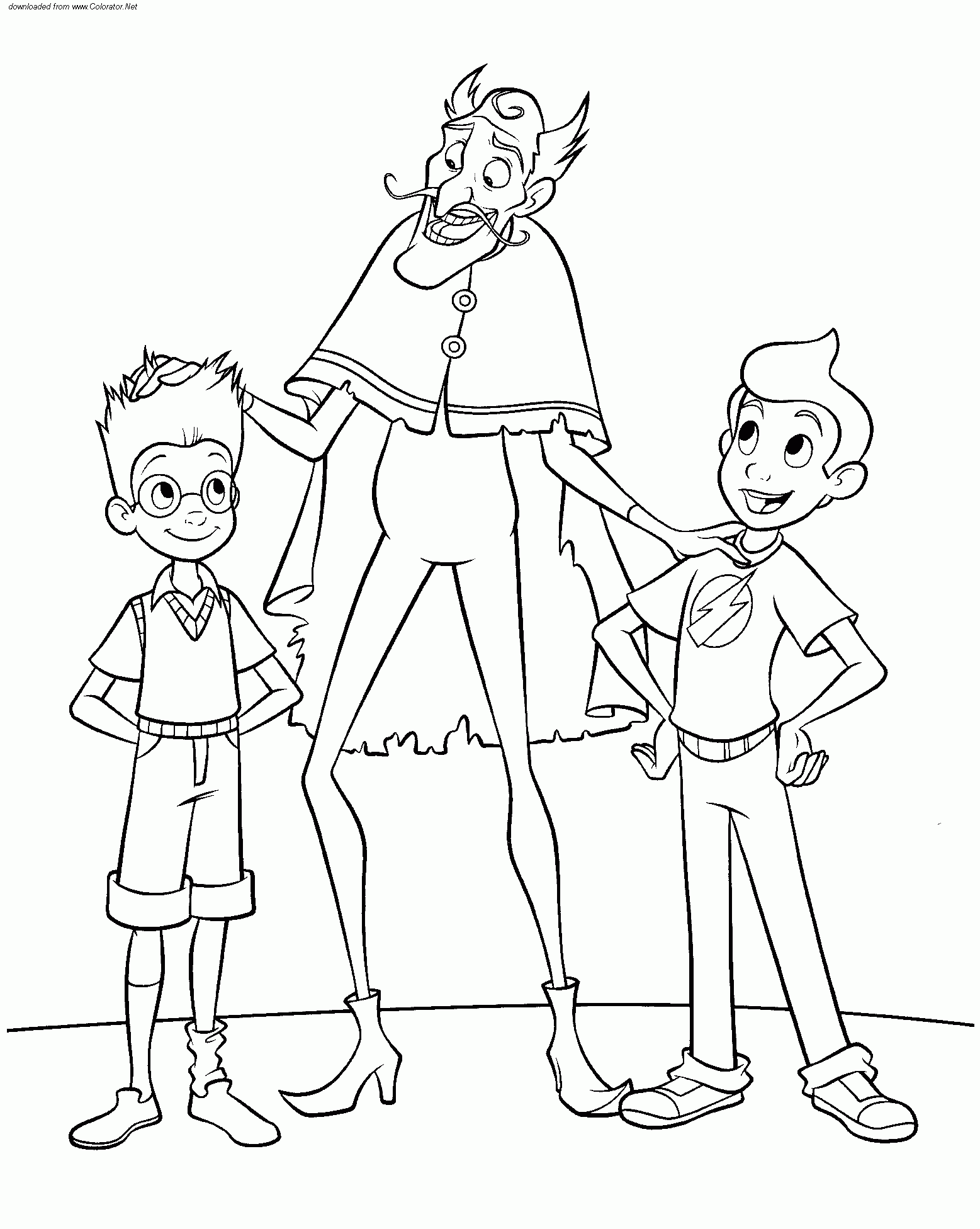 Meet The Robinsons Coloring Pages