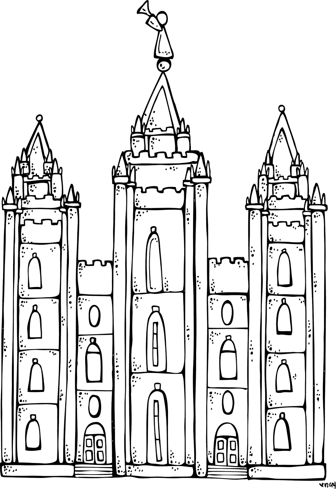 Melonheadz LDS Illustrating Lds Nursery Lds Coloring Pages Lds Temples