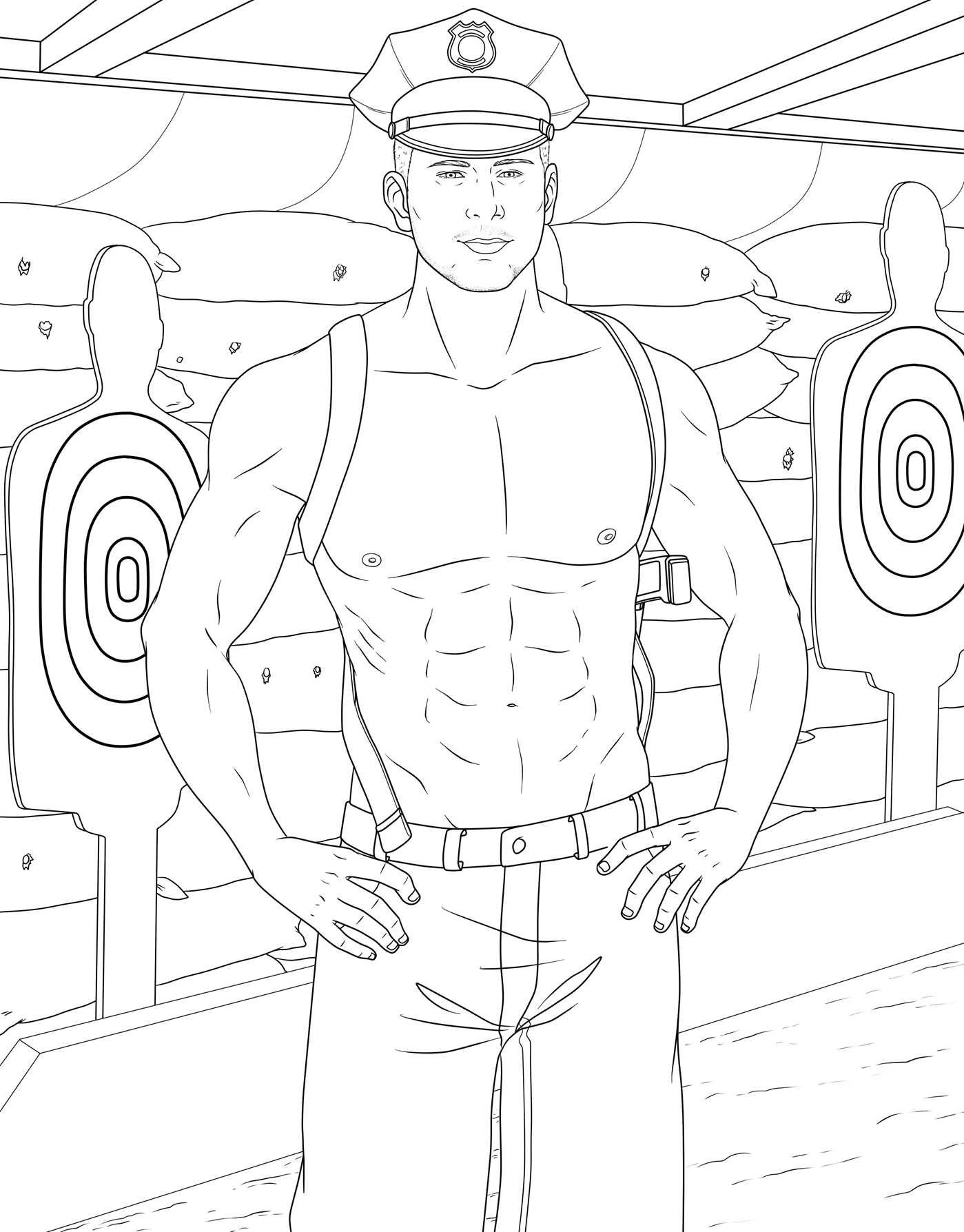 Men Coloring Pages Coloring Pages