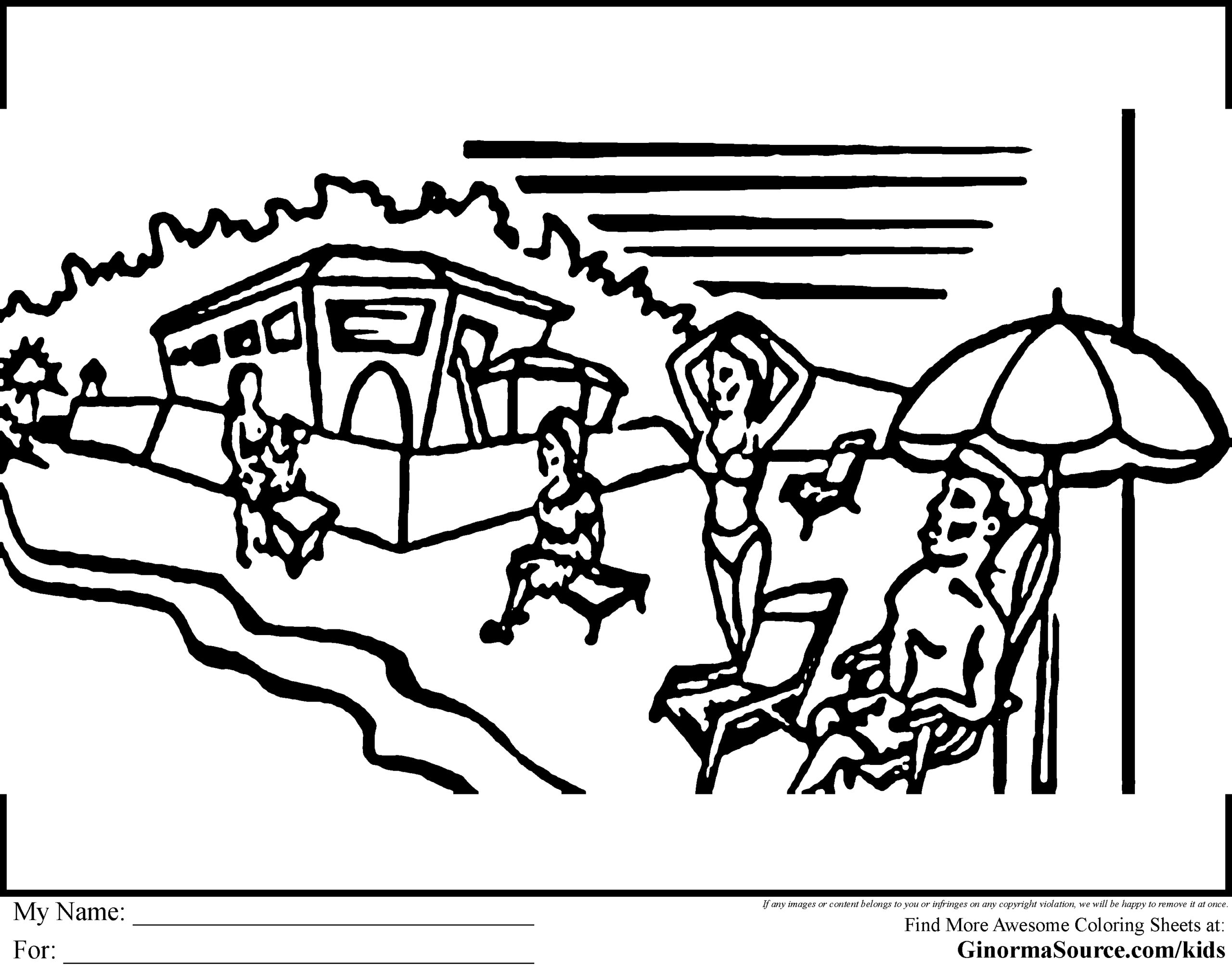 Miami Hurricanes Football Coloring Pages