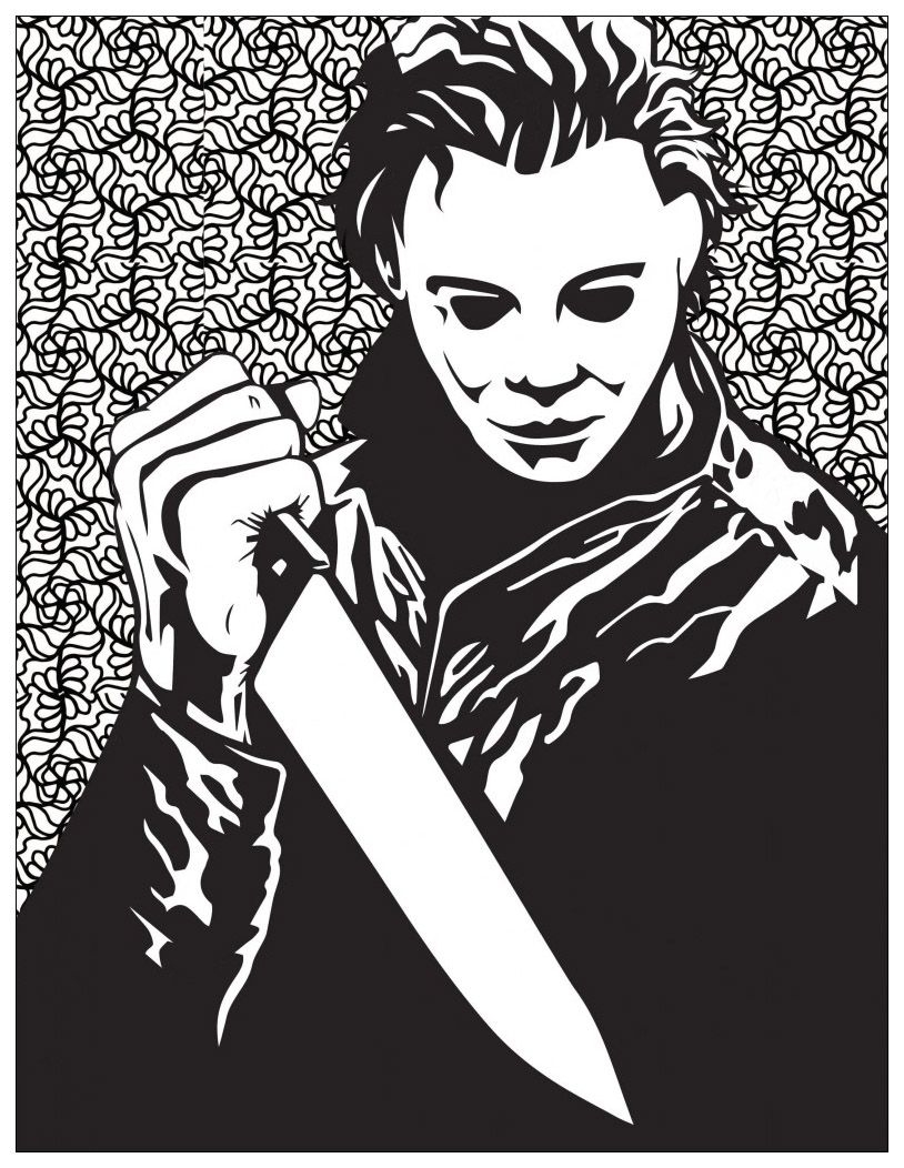 Michael Myers Coloring Pages At GetColorings Free Printable Colorings Pages To Print And Color