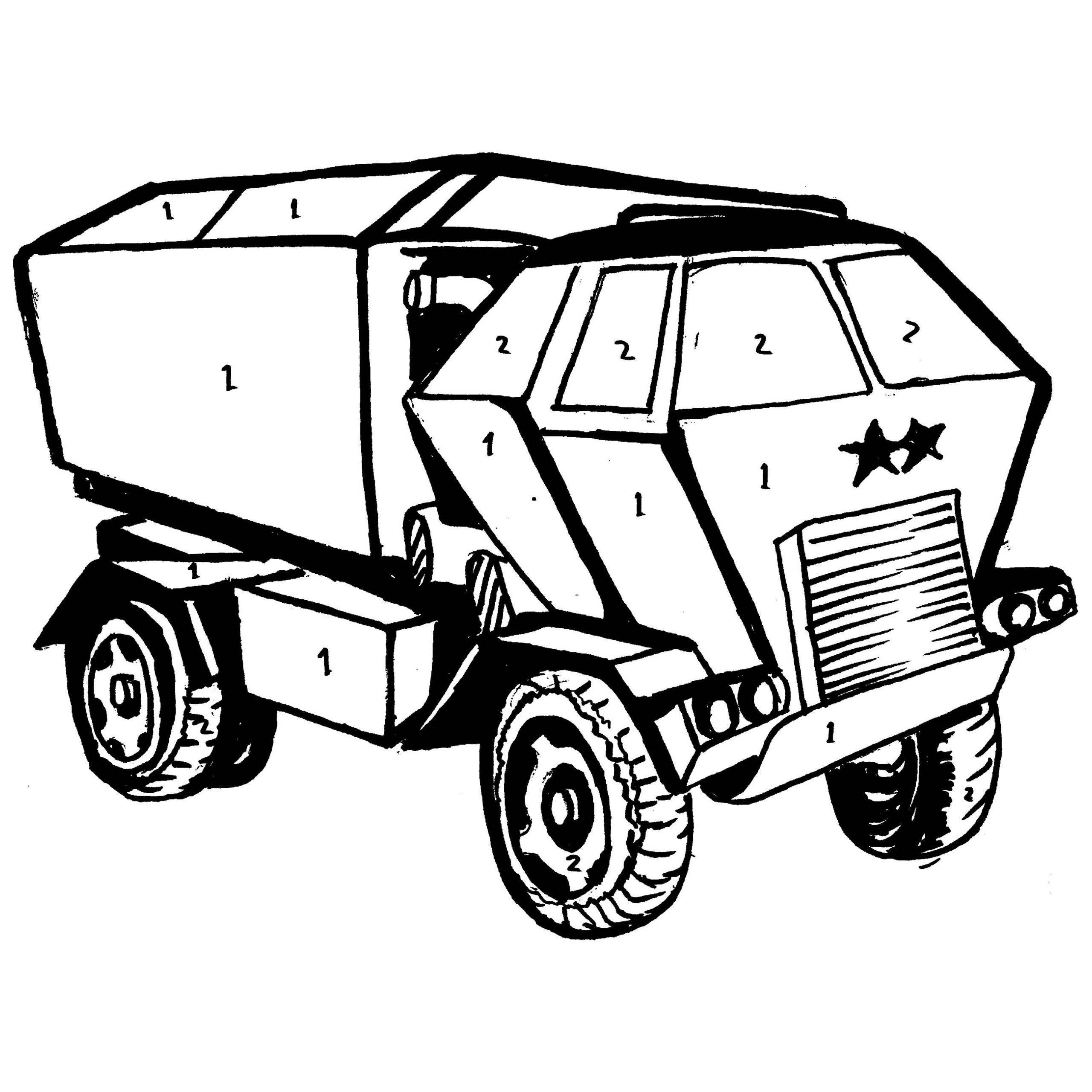 Military Truck Coloring Pages At GetColorings Free Printable Colorings Pages To Print And