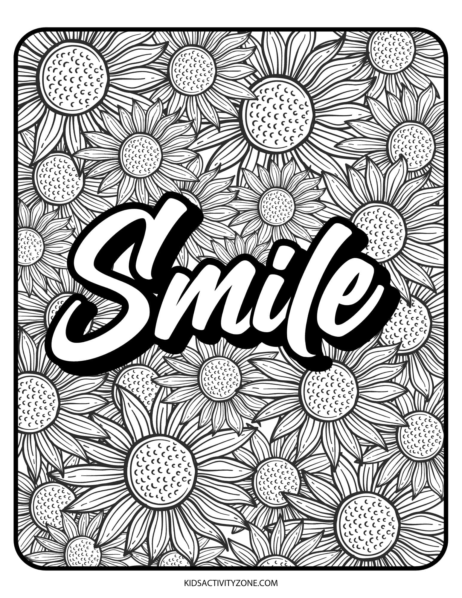 Mindfulness Coloring Pages Kids Activity Zone