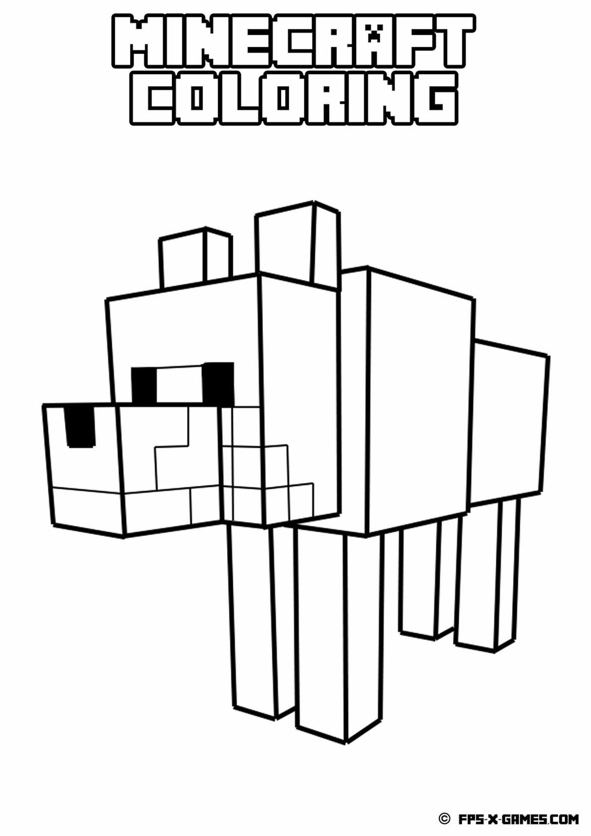 Minecraft Coloring Pages Stampy At GetColorings Free Printable Colorings Pages To Print