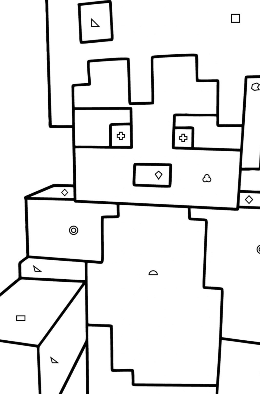 Stampylongnose Coloring Pages